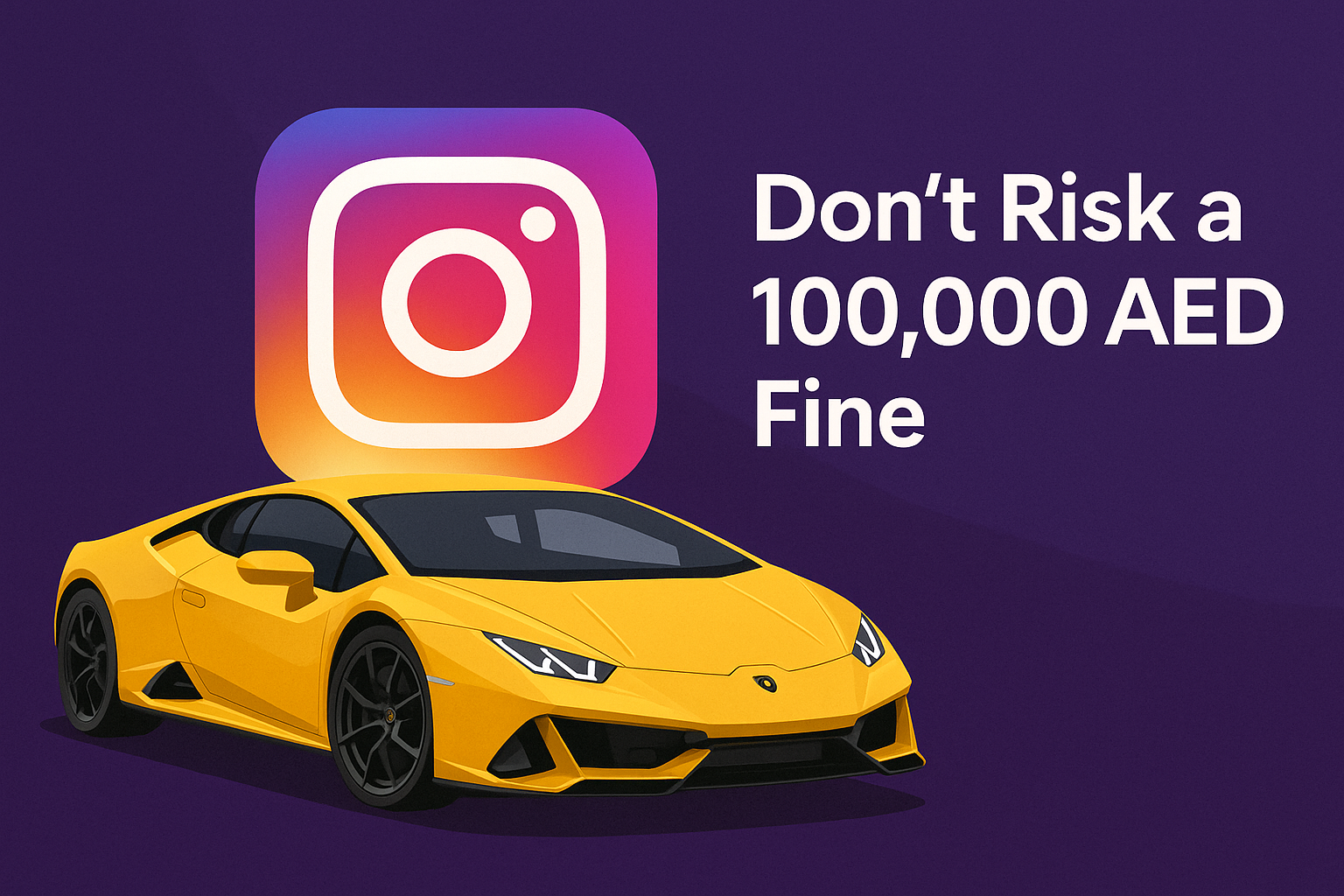 Lamborghini Rental for Instagram