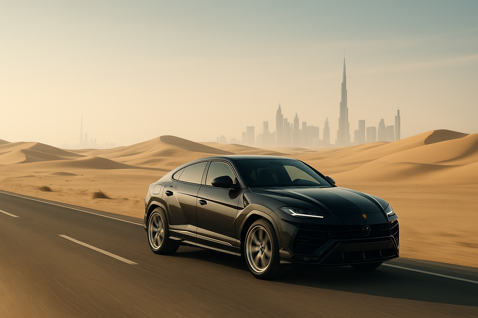Driving to Oman in a Rental Car