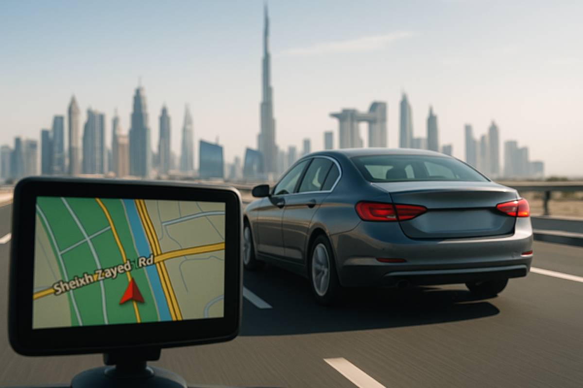 How GPS and Tracking Technologies Improve Car Rentals in Dubai
