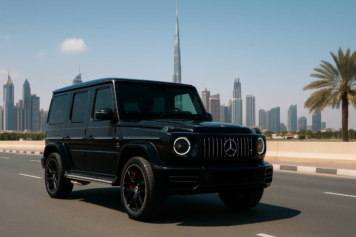 Mercedes G63 G-Wagon Rental in Dubai